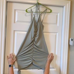 A dress I’ve never worn. Doesn’t fit anymore.